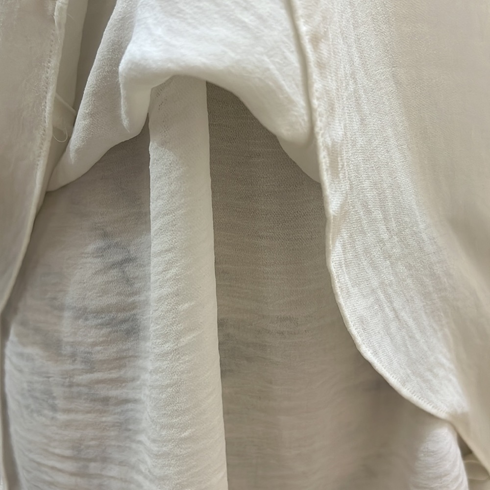 Ellen Tracy Cold Shoulder Blouse - Picture 6 of 14